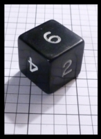 Dice : Dice - 6D - Black Jumbo - Ebay Sept 2013